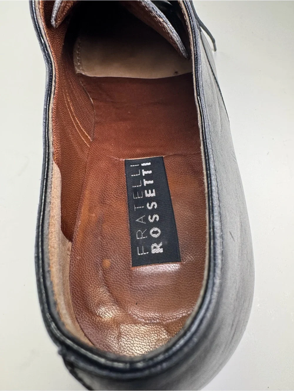 Fratelli Rossetti Calf-Leather Lace-Up Derby Men’s Dress Shoe UK Size 10